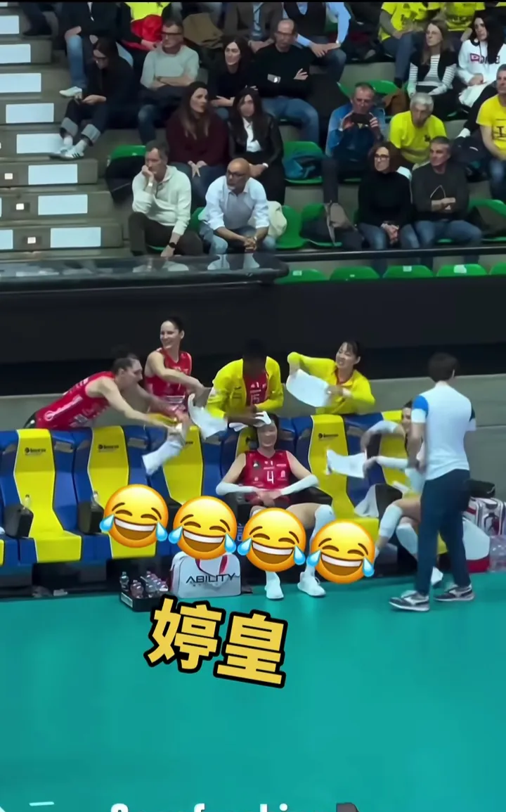 球星爆发！排球赛场再现神级操作